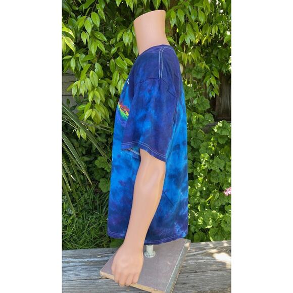 2012 Pink Floyd Dark Side Of The Moon Tie Dye T-Shirt Men’s 2XL XXL - Picture 6 of 8